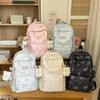 Schoolbag new large-capacity bear backpack middle school student schoolbag women's ins high-value fashion casual lightweight backpack