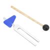 Yoga Tuning Accurate 528Hz Vibration Stress Relief Lightweight Portable Fork Tuning Fork Kit for Yoga Meditation 528Hz