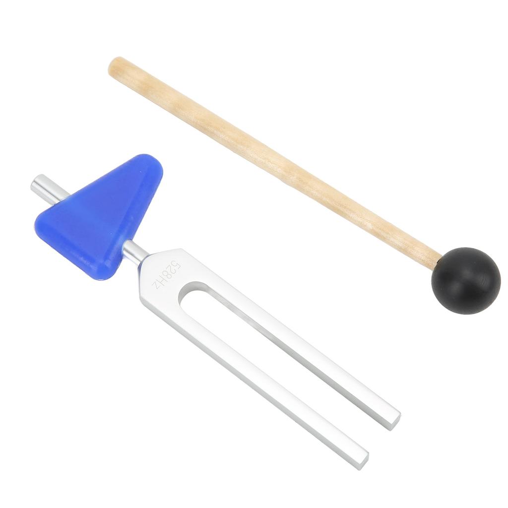 Yoga Tuning Accurate 528Hz Vibration Stress Relief Lightweight Portable Fork Tuning Fork Kit for Yoga Meditation 528Hz