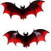 12PCS 3D Colorful Bat Halloween Wall Stickers Party Decorations