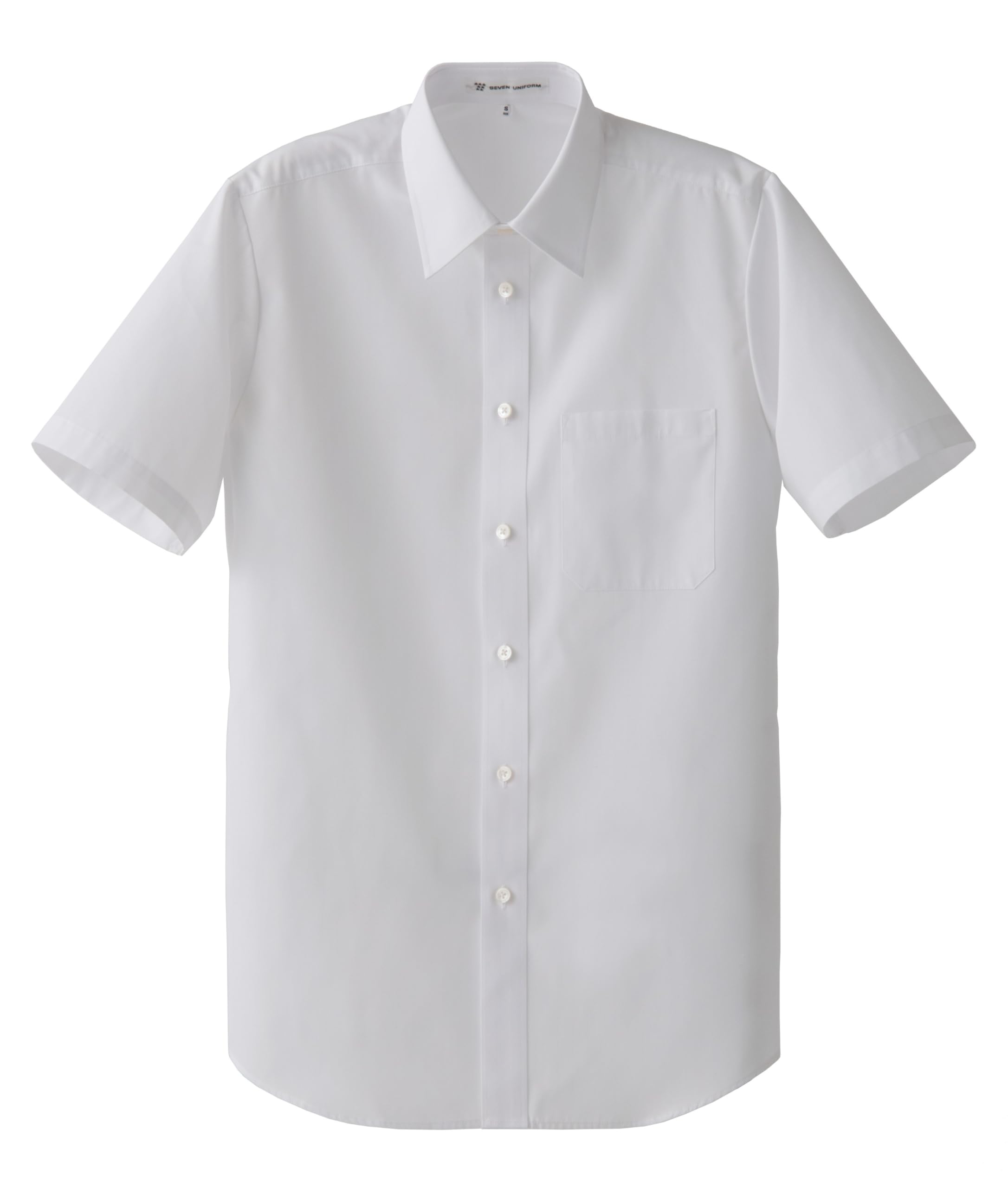 

Seven Uniform CH4447-0 Антивирусная рубашка, с коротким рукавом, белая, SS