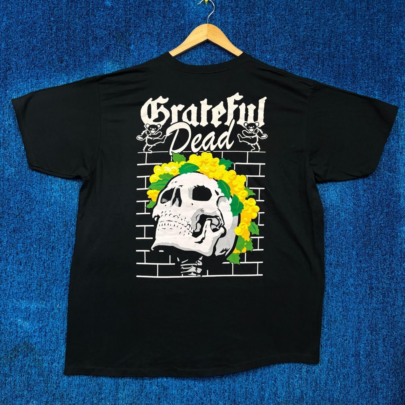 Grateful Dead Big Bertha Psychedelic Jam Band Sphere Tee 2X Unisex T-Shirt L