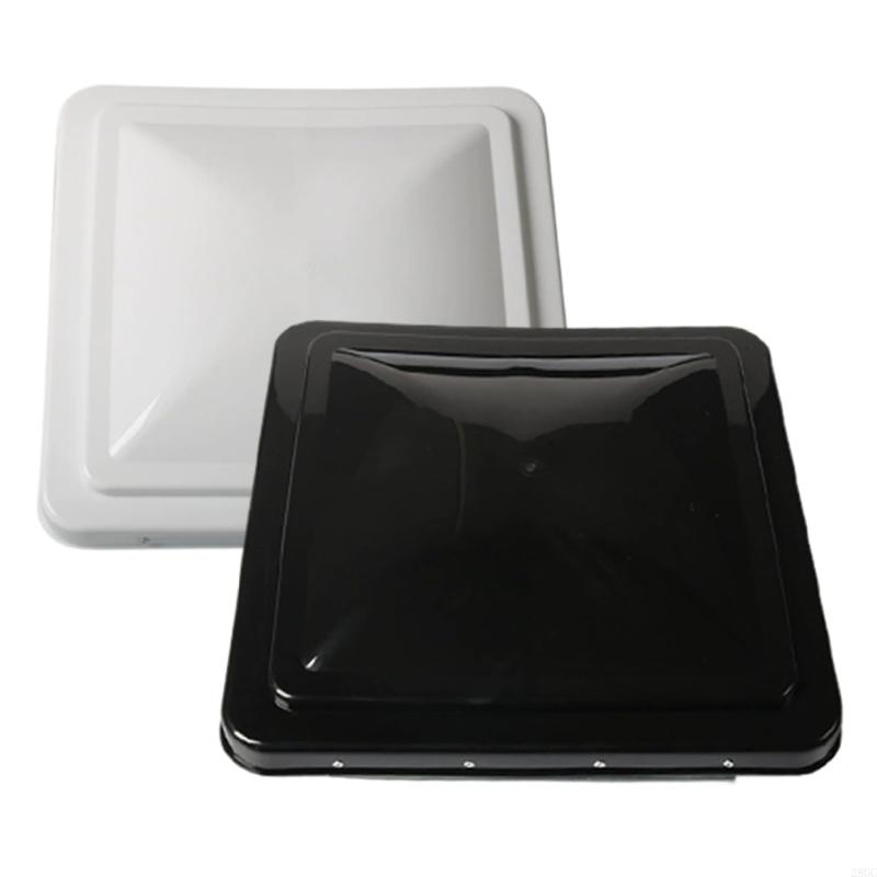 28GC 14 Inch Campers Vent Cover Weatherproof Vent Cover Replacement Vent Lid Plastic & Metal Cover for Car Trailer Motorhome