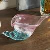 Colorful Conch Candy Jar Fruit Tray Creative Transparent Glass Conch Storage Basket Room Aesthetic Decor Desktop Storage Tray