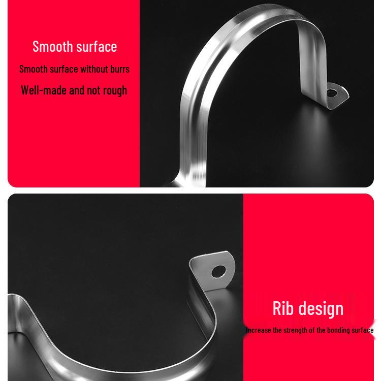 Stainless Steel U-Bolt Pipe & Hose Saddle Clamp