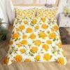 Botanical Lily Duvet Cover Twin Full Queen King Chic Floral Comforter Cover Boho Flower Bedding Set Watercolor Petals Bed Set