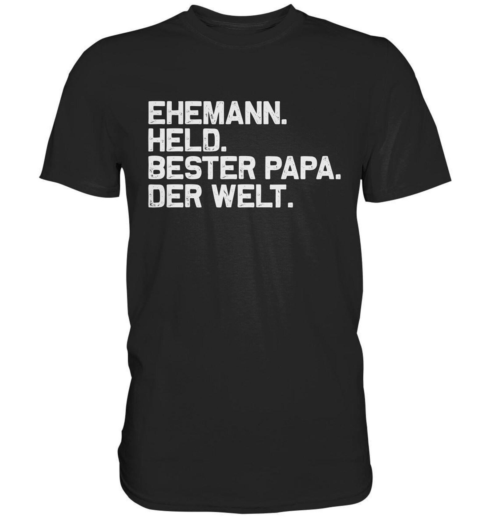 Husband Best Dad T-Shirt Father s Day Birthday Men Gift Wedding - Premium Shirt S