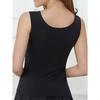 Women's Lace Trim Square Neck Cami Casual Slim Fit Sleeveless Tank Top, Elegant Layering Basic Top