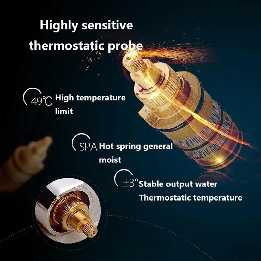 Tillbehör Termostatisk Duschblandare Ventilstång