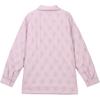 Levis FW24 Performance Warm Fleece Series Single Row Snap Loose Collar Casual Long Sleeve Down Jacket Women Outerwear Lavender-Purple 002QD-0000