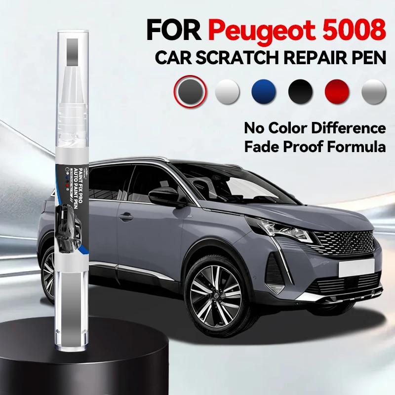 Auto Speziell für Peugeot 5008 2017-2025 P84 Lackreparaturstift Ausbesserungsstift Kratzerentferner DIY Autozubehör Schwarz Weiß Rot Blau