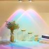 Wireless Closet Light Led Kitchen Lights Under Furniture Battery Powered Sunset Nightlight Wall Lamp Bedroom Decoration Cabinet