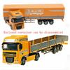Stunning 150 Scale Diecast Alloy Transporter Truck For Kids Open-top Kdw Model