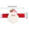 Christmas Curtain Tieback Buckle,Cartoon Snowman Santa Christmas Curtain Buckle Holder,Mr. Snow Man And Santa Holder