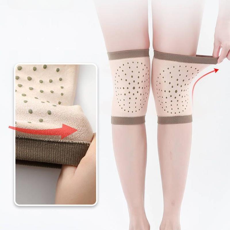 Sports Knee Warmers Thin Unisex Anti-Slip Knee Sleeves Joint Protection Cold Resistance In Air-Conditioned Rooms