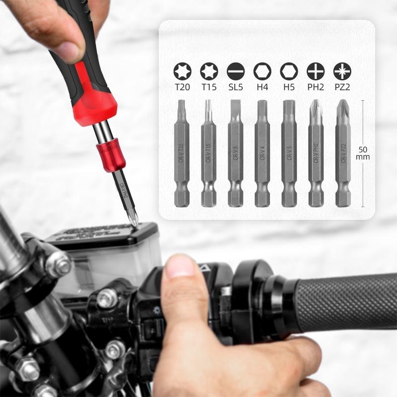 36pcs a Set Manual Screwdriver Set Hex, Star, Flat, and Phillips Bits and Socket Tools