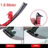 70 Inch Rubber Car Front Hood Windshield Sealing Strip Molded Windshield Trim Universal Styling Mouldings Accessories