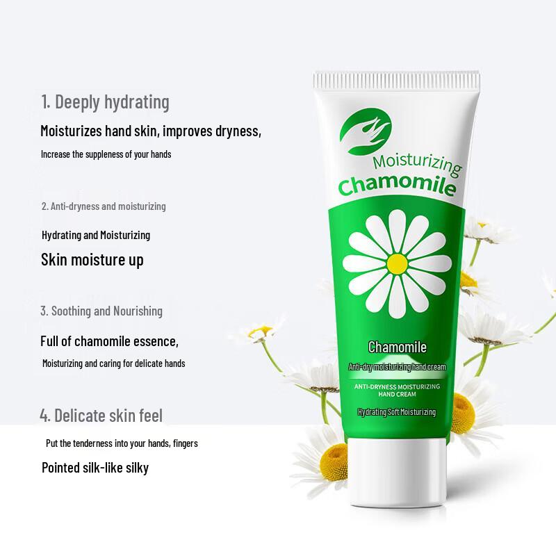 Hanji Chamomile Moisturizing Hand Cream - 3 X 50g Pack