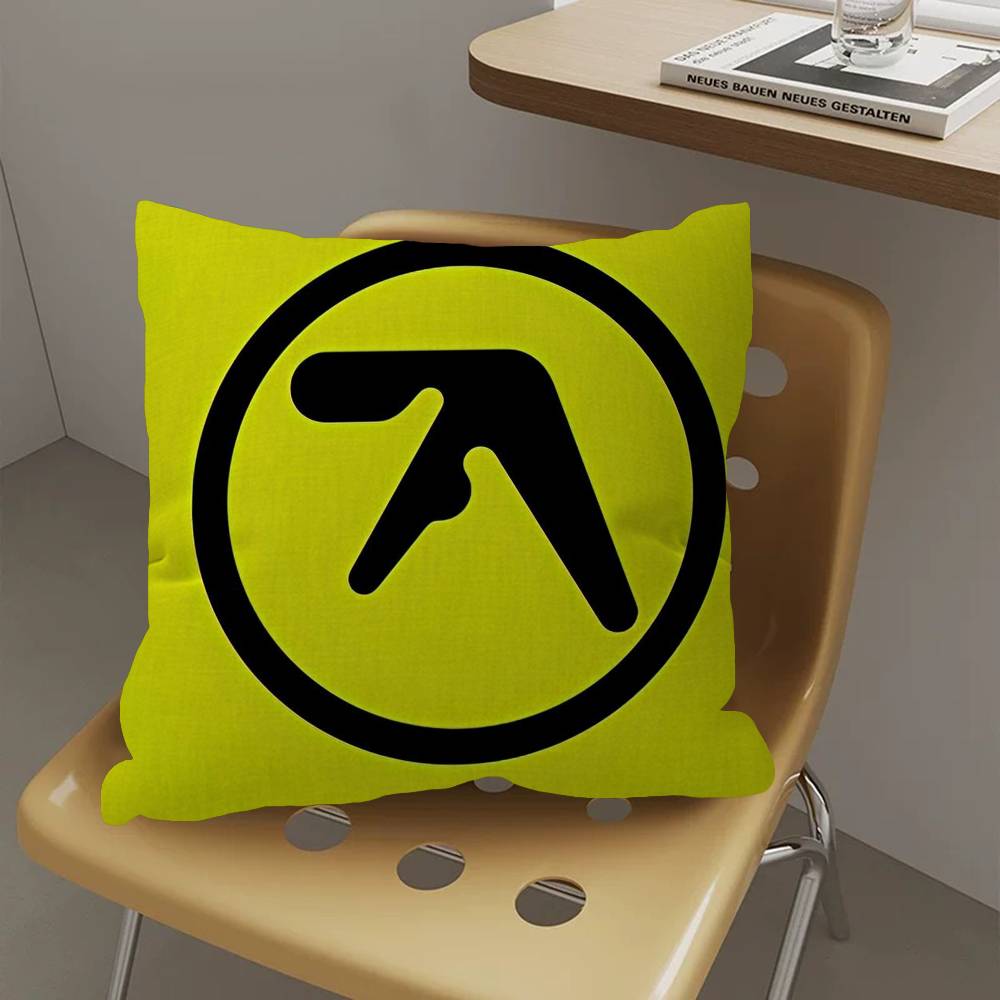 A-Aphex Twin Lucky Dragon Pillow Cover Sofa Cushion Cover Home Room Decoration Children Gift