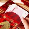 6Pcs/Set Traditional Horse Year Money Envelope Paper Lucky Red Pocket  Birthday Gift