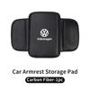 Car Center Console Protector Cover Armrest Box Cushion With Storage Function For VW Scirocco Polo Tiguan Sharan Touran
