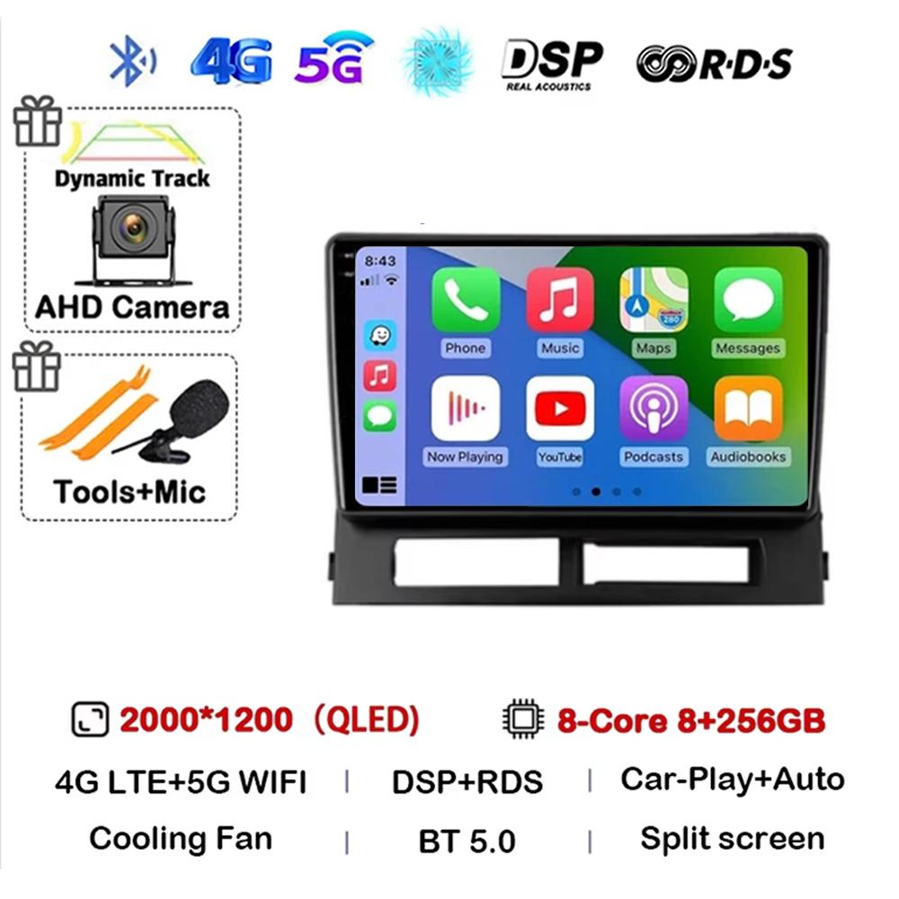 Carplay For Toyota Prius XW20 II 2 2003 - 2011 Android 14 Android Auto 2DIN Autoradio Lettore Unità principale GPS Stereo Multim