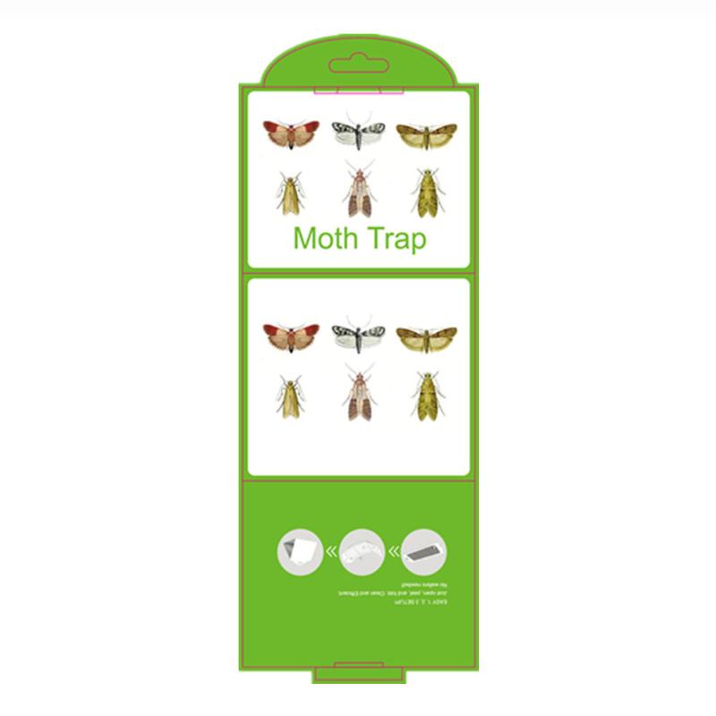 2/5/10Pcs Moths Traps Pantry Clothes Kitchen Food Home Garden Pest Control Moth Traps Pheromone Moths Sticker Moths Trap