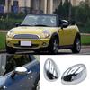 2 Pièces Cache-rétroviseur Facile à Installer Auto-adhésif ABS Cache-rétroviseur Latéral de Voiture pour BMW MINI R50-One/Cooper 2001-2006