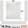 16 Pack Outdoor Cat Repellent Mat with Spikes for Cats & Dogs Training