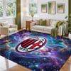AC Milan Design Crystal Velvet Rug Soft Decorative Mat for Bedroom Entrance