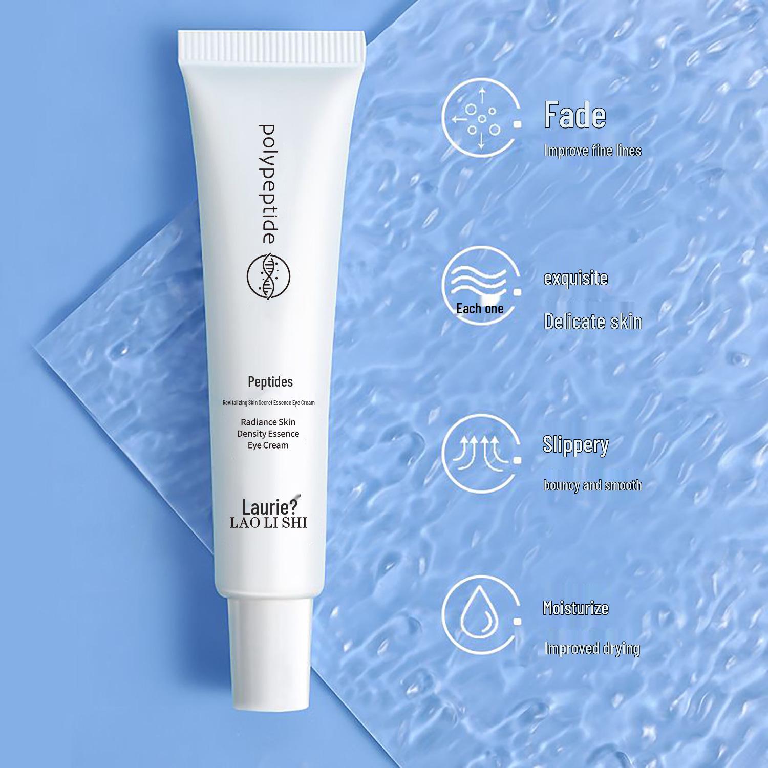 

Омолаживающий крем для глаз Laureyshi: Подтягивает, Укрепляет, Увлажняет, Питает и Уменьшает Морщины и Темные Круги.