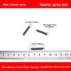 Micro Precision Extension Tension Spring Set with Hooks, 0.4mm Wire Diameter, 3-5mm Outer Diameter