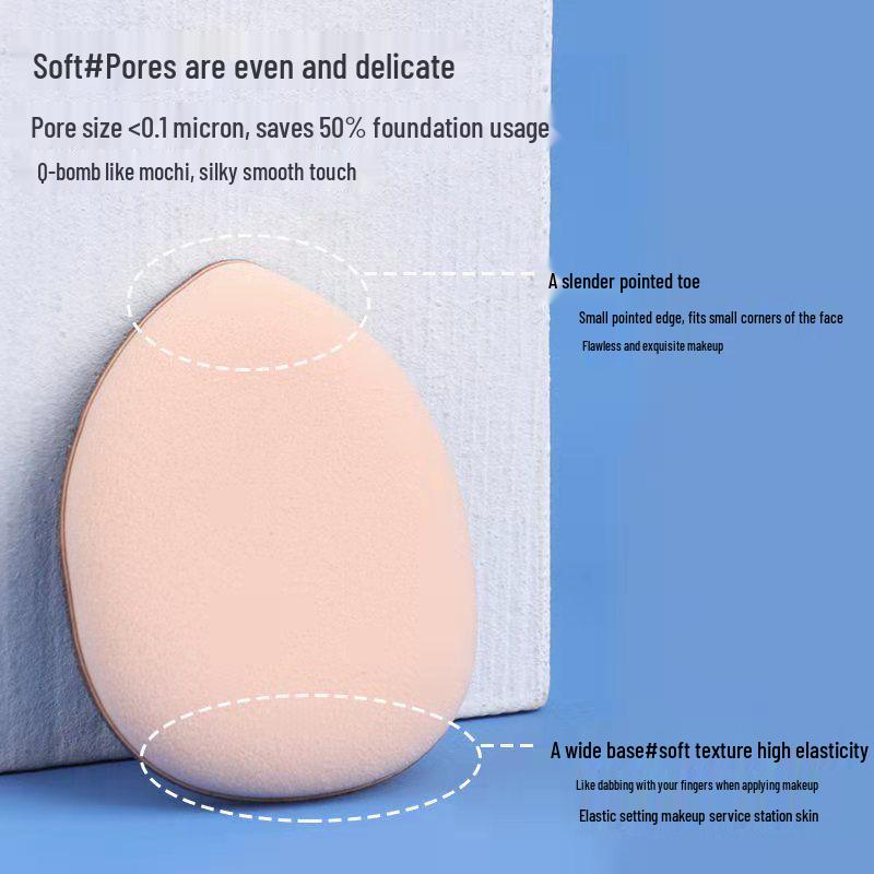 Mini Thumb Puff - Non-Absorbing Cushion Finger Sponge for Foundation and Concealer