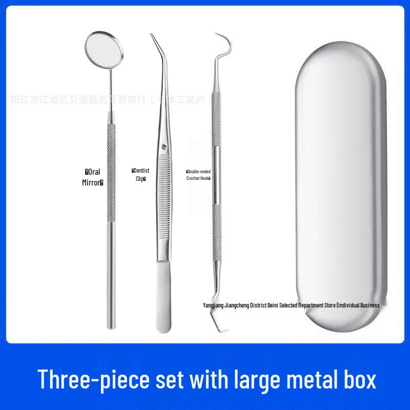 Dental Tartar Remover Kit: Oral Endoscope & Toothpick for Home Use