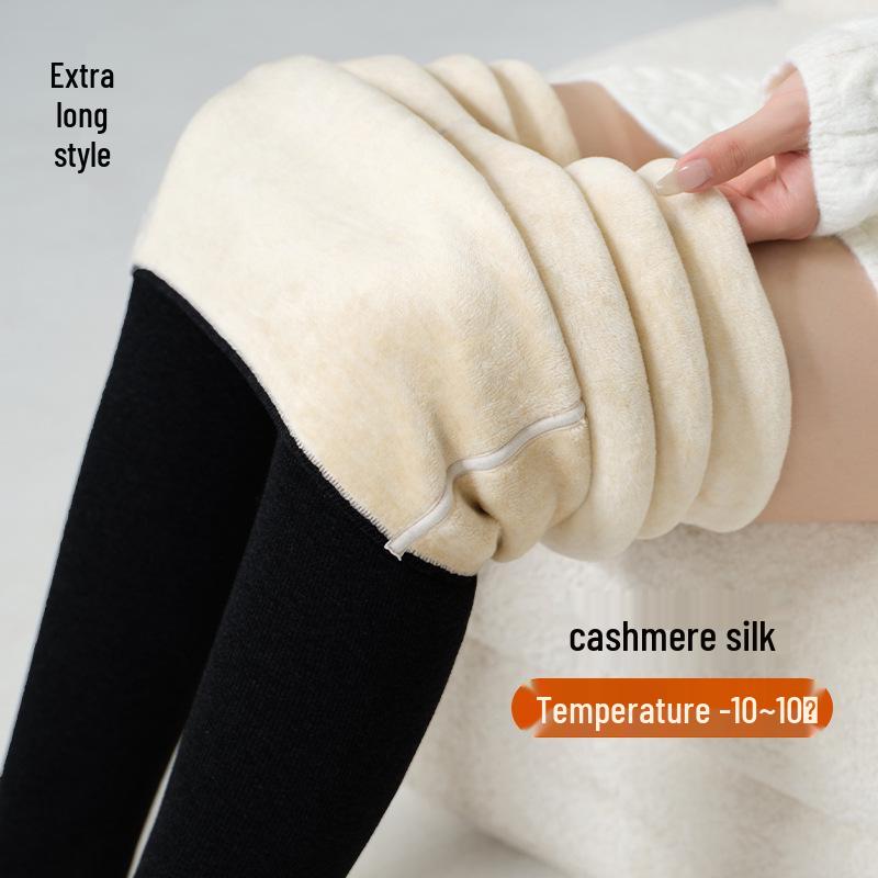 Extra Thick Wool Cotton Women's Base Layer Pants with Fleece-Lining - Slimming, No-Sag, Small Leg Design - Bestseller 2025 Arrival
