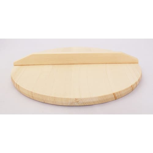 Ichihara Woodworking Wooden Lid, Natural Wood, 36cm, 10013
