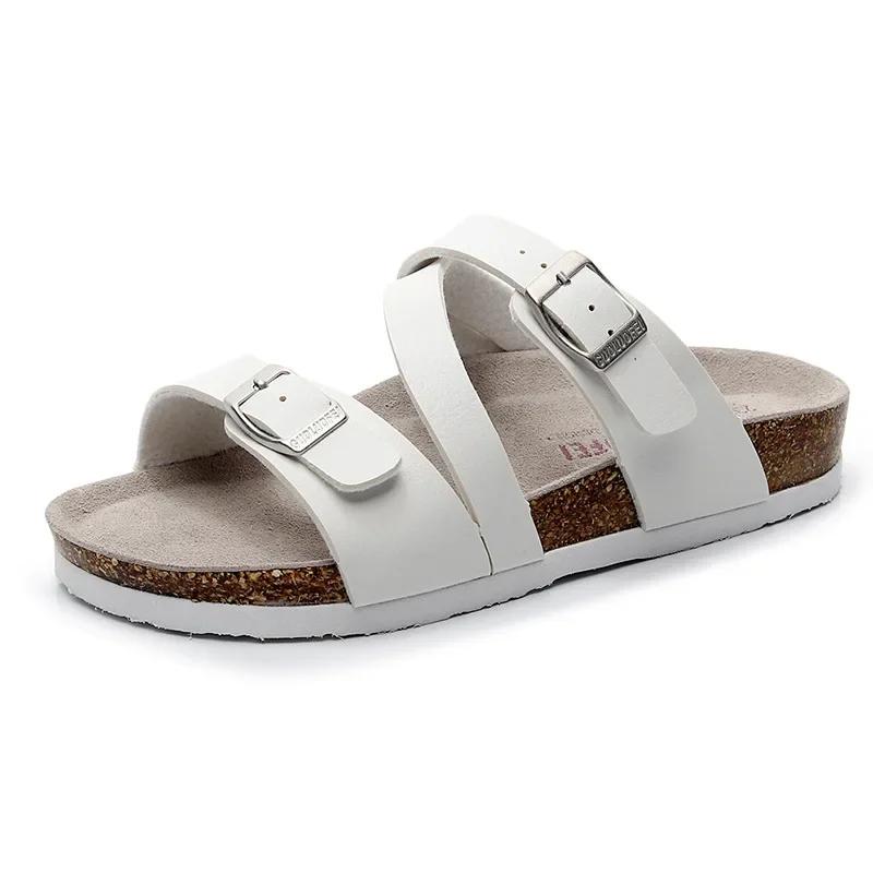 Fashion 6 Style Women Men Slippers Flip Flops Summer Beach Cork Love's Flats Sandals Casual Shoes Mixed Colors Big Size 35-46