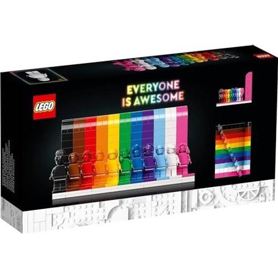 LEGO Jeder ist großartig Spielzeug Geburtstagsgeschenk Baustein Muttertag Vatertag männlich weiblich 40516