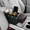 PU Leather Center Console Armrest Cushion Portable Storage Box New Car Armrest Pillow  Universal