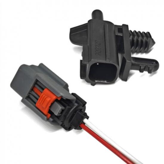 A/C Ambient Air Temperature Sensor +Connector For Ford AU5Z-12A647-B AU5Z12A647B