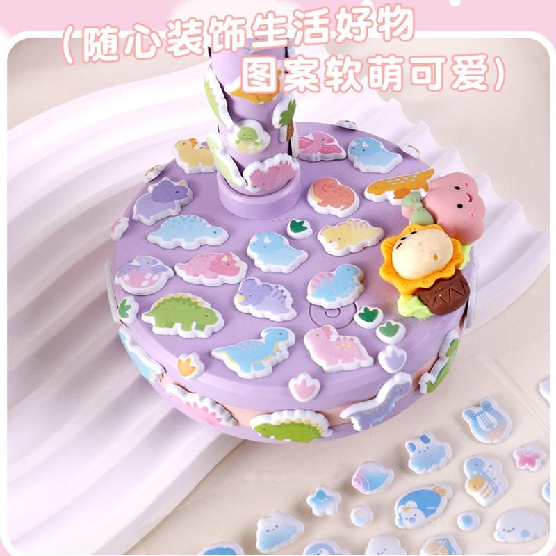 3d Sticker Seal 3D Animal Foam Stickers Cartoon Decorative Sticker for Phone Case DIY Decoration Decals