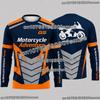 GS Adventure Motorrad Atmungsaktives Langarm-Fahrten-Trikot Outdoor Motorrad-Reisehemd Leichte Tourenbekleidung Für Fahrer