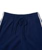 TTUDEMENT 50S Embroidered Track Shorts_Navy