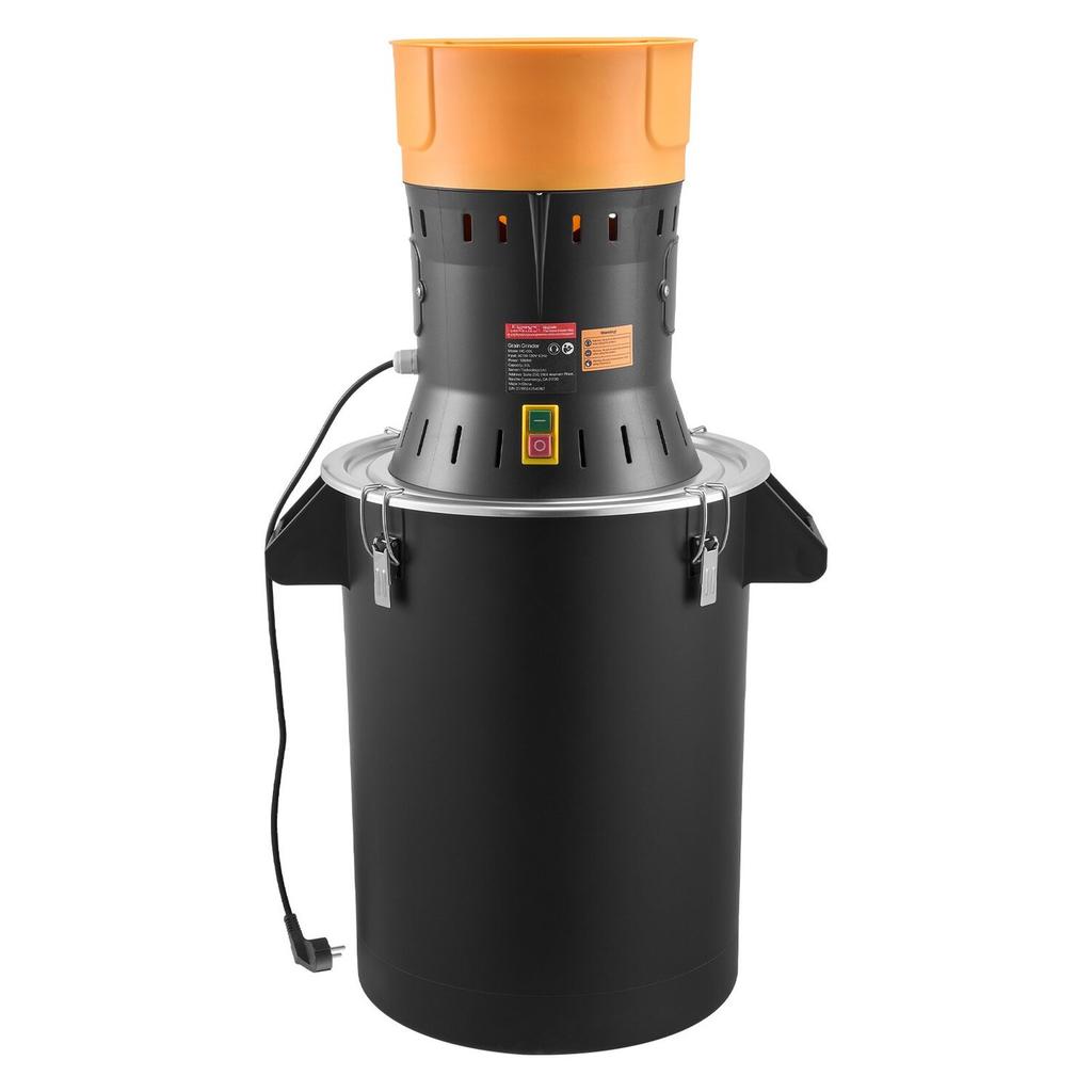 Electric Grain Mill Grinder, 600W High Power Commercial Spice Grinder, 53L Pulverizer Powder Machine with Galvanized Sharp Blades, for Dry Grains,