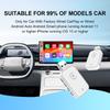 2025 New Wireless Android Auto Adapter Wired to Wireless Carplay Smart Box USB Plug and Play Online Upgrade WiFi Auto Connection