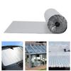 Double-sided Aluminum Single Bubble Insulation Roll, PET Aluminum Coated Film,, Heat Insulation Reflective Bubble Film, No Adhesive Backing