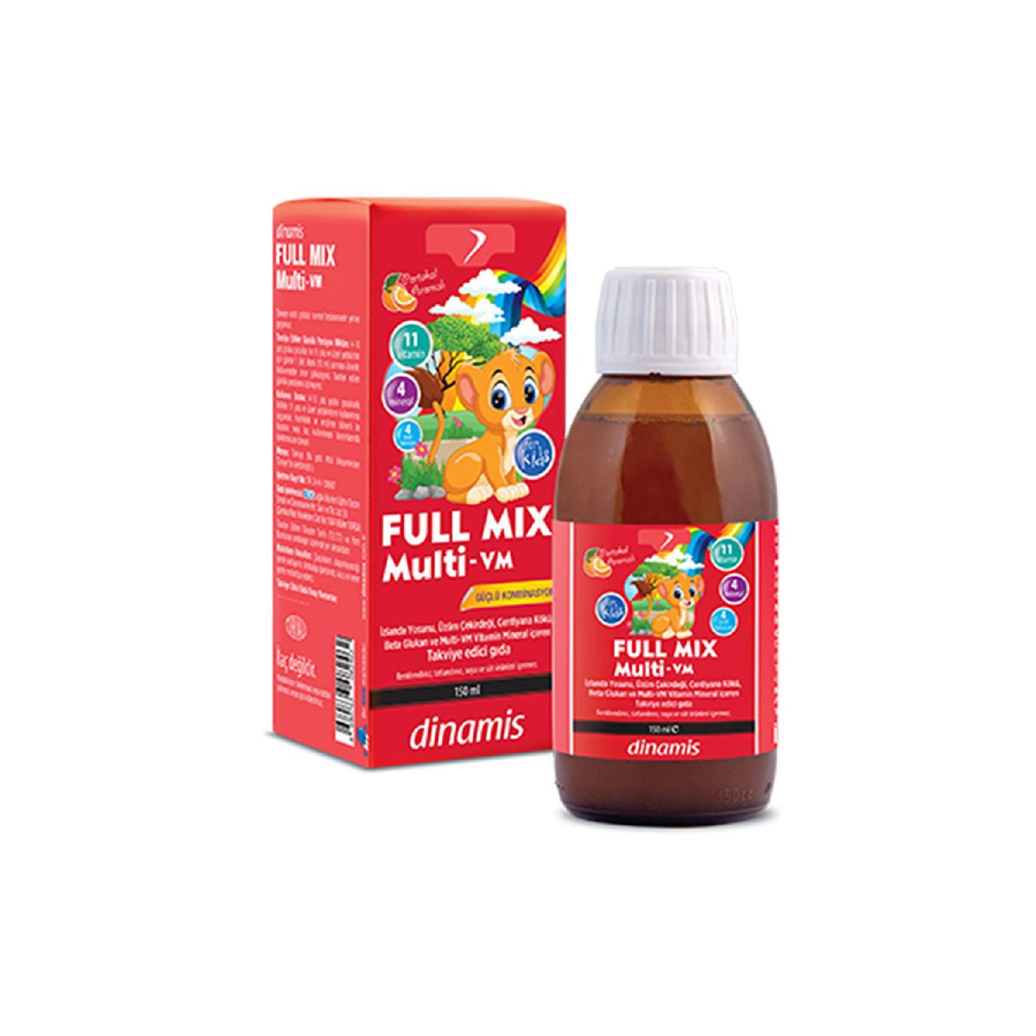 

Dynamis Full Mix Multi Vm Syrup 150 Ml