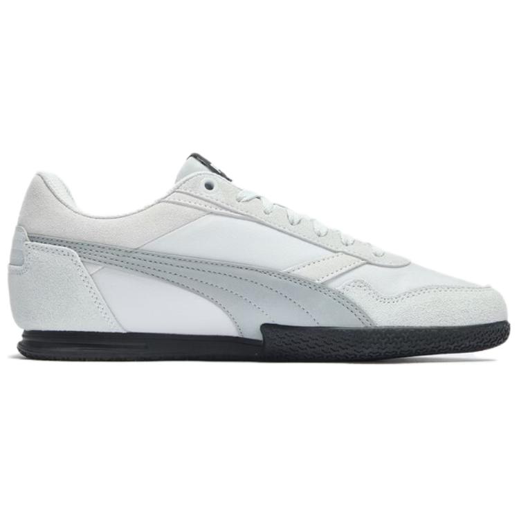 Puma Bella Donna Fabric Synthetic Leather Nubuck Nylon Comfortable Versatile Low-Top Casual Shoes Women Sneaker Gray 403554-15