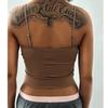 High Quality Seamless Women Underwear Sexy Backless Wireless Bra Classic Sling Vest Brassiere Insert Gasket Push Up Bra Lingerie
