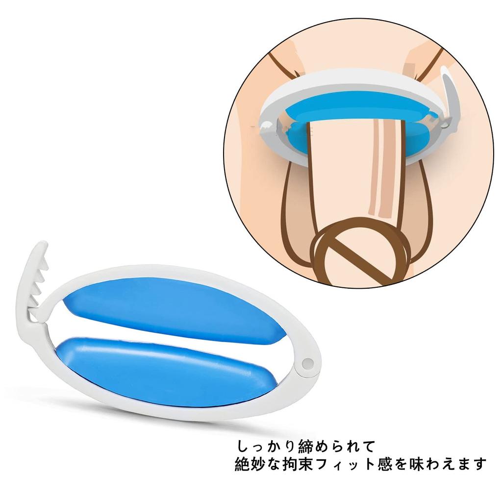 Semaxy Penis Cock Silicone Penis SM Penis Restraint for Interchangeable Penis Easy to Put On and Take Can Be Weared Cock 3 Sizes Ring, Ring, Clip,